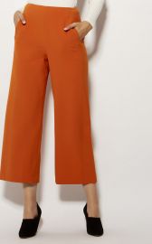 HIGH-WAISTED WIDE-LEG TROUSERS at Karen Millen